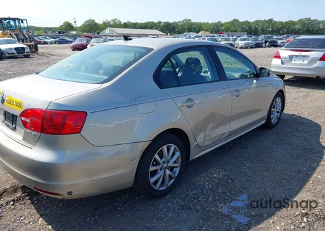 2012 Volkswagen Jetta 2.5L Se из США, поврежденный, VIN 3VWDP7AJ6CM463188